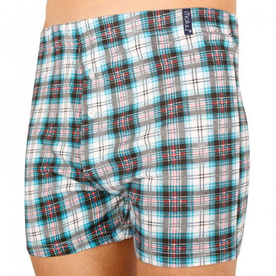 Herenboxershort Molvy blauw (MP-1015-BBU)