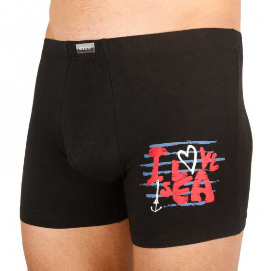 Herenboxershort Andrie zwart (PS 5294 A)