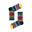 Sokken Happy Socks Athletic Gestreepte Halfhoge Sok (ATSTR14-9300)