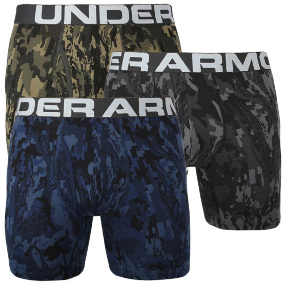 3PACK herenboxershort Under Armour oversized multicolour (1363615 002)