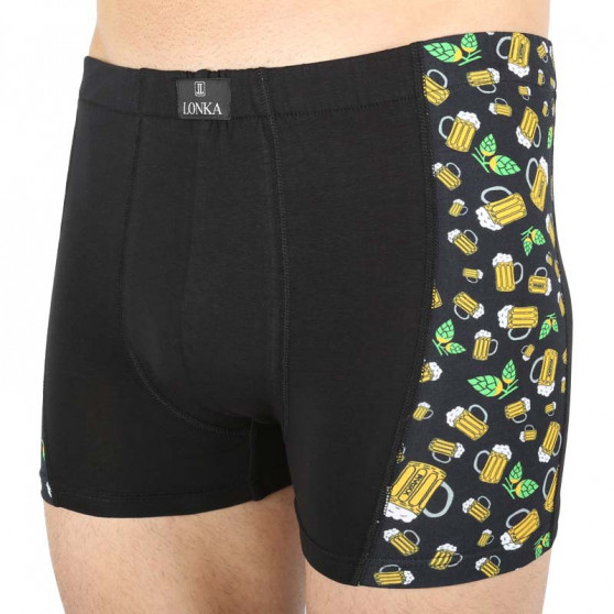 Herenboxershort Lonka zwart (Kamil pivo malé)