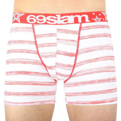 Herenboxershort 69SLAM fit strepen rood