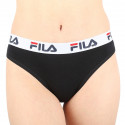 Braziliaanse Dames slip Fila zwart (FU6067-200)