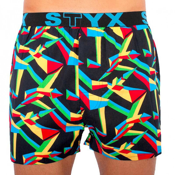 3PACK Herenboxershort Styx sport elastisch meerkleurig (B9565758)