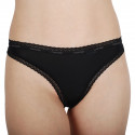 Dames string Calvin Klein zwart (QD3763E-UB1)