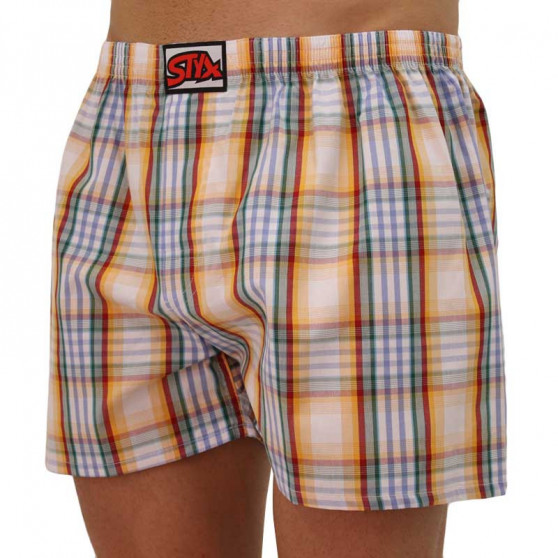 Herenboxershort Styx klassiek elastisch meerkleurig (A105)