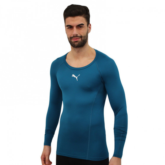 Heren sportshirt Puma groen (655920 27)