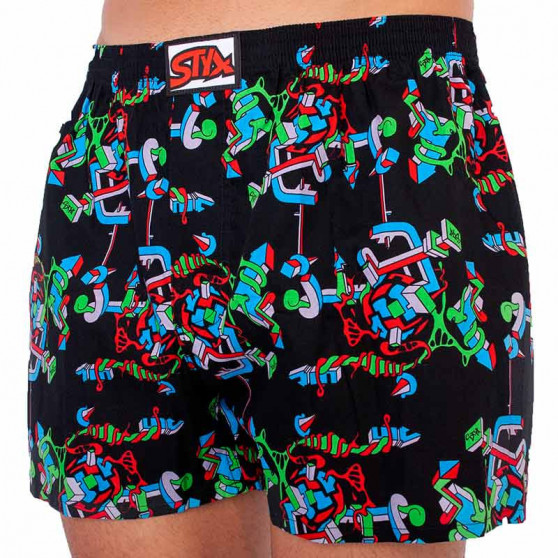 Zonder verpakking - Herenboxershort Styx kunst klassieke rubberen structuur (A958)