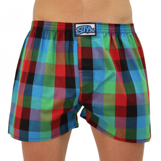 Zonder verpakking - Herenboxershort Styx classic elastisch meerkleurig (A836)