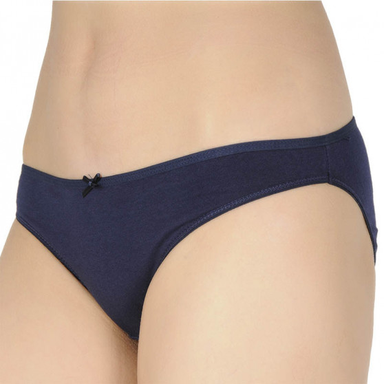 3PACK Dames slip Lama donkerblauw (L-400 MB-04)