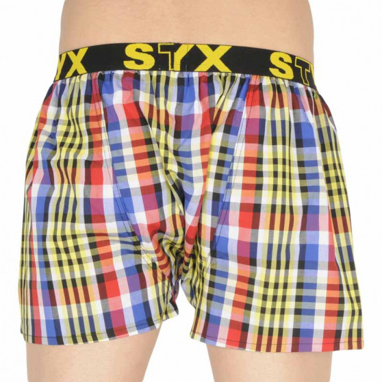 Herenboxershort Styx sport elastisch meerkleurig (B833)