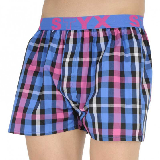 Herenboxershort Styx sport elastisch meerkleurig (B835)