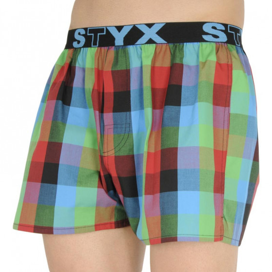 Herenboxershort Styx sport elastisch meerkleurig (B836)