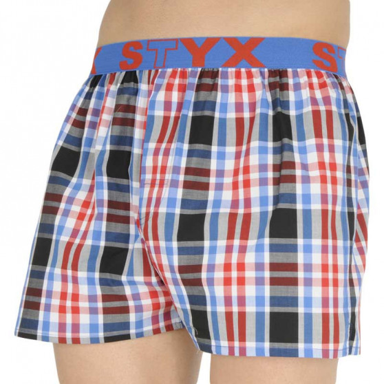 Herenboxershort Styx sport elastisch meerkleurig (B837)