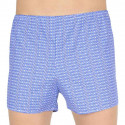 Klassieke Herenboxershort Foltýn blauw met wieltjes