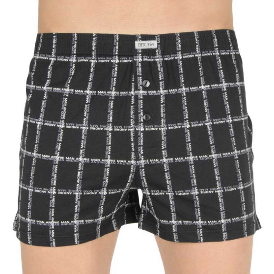 Herenboxershort Andrie zwart (PS 4863 A)