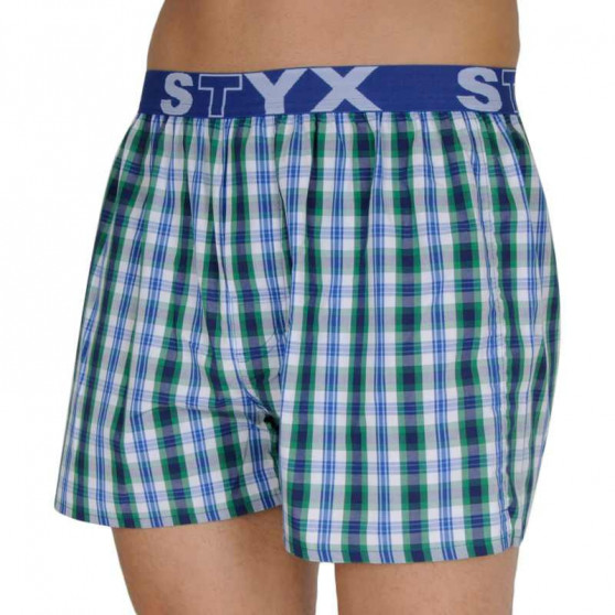 Herenboxershort Styx sport elastisch meerkleurig (B103)