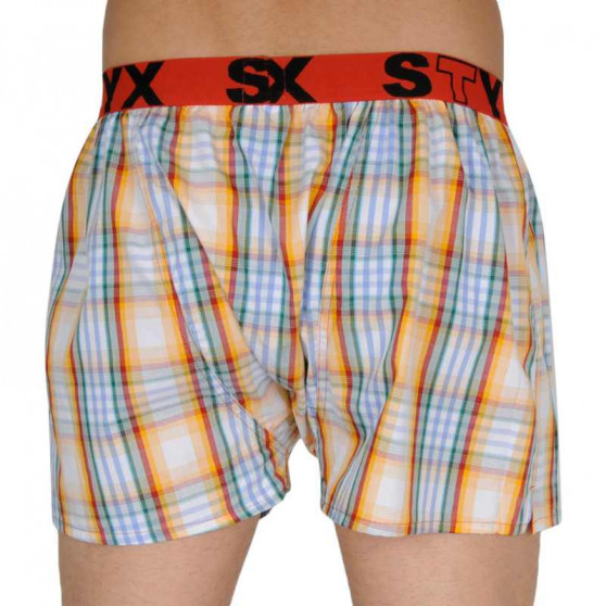 Herenboxershort Styx sport elastisch meerkleurig (B105)