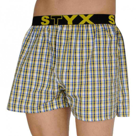 Herenboxershort Styx sport elastisch meerkleurig (B107)