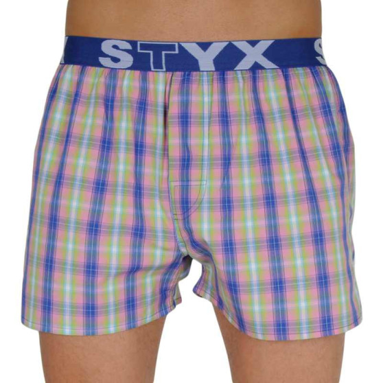 Herenboxershort Styx sport elastisch meerkleurig (B108)