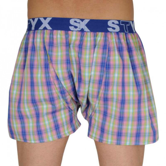 Herenboxershort Styx sport elastisch meerkleurig (B108)