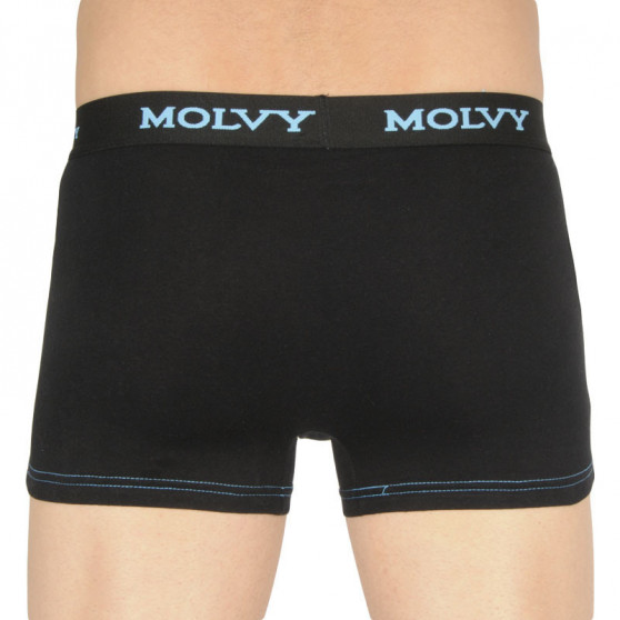 Herenboxershort Molvy zwart (MP-1034-BEU)