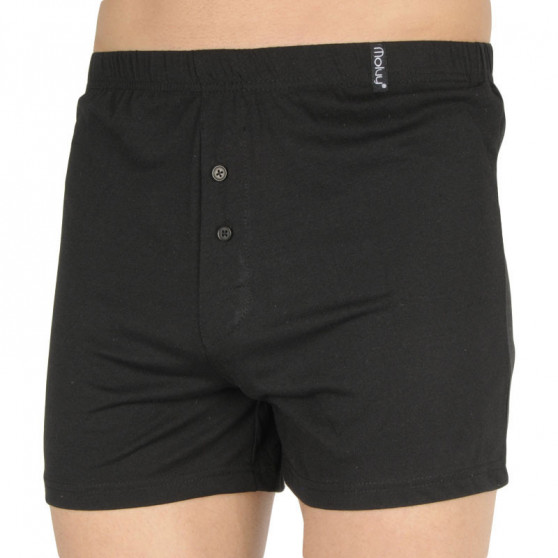 Herenboxershorts Molvy zwart (MP-1042-BBU)