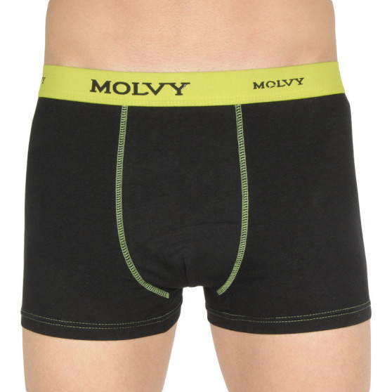 Herenboxershort Molvy zwart (MP-1036-BEU)