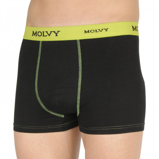 Herenboxershort Molvy zwart (MP-1036-BEU)