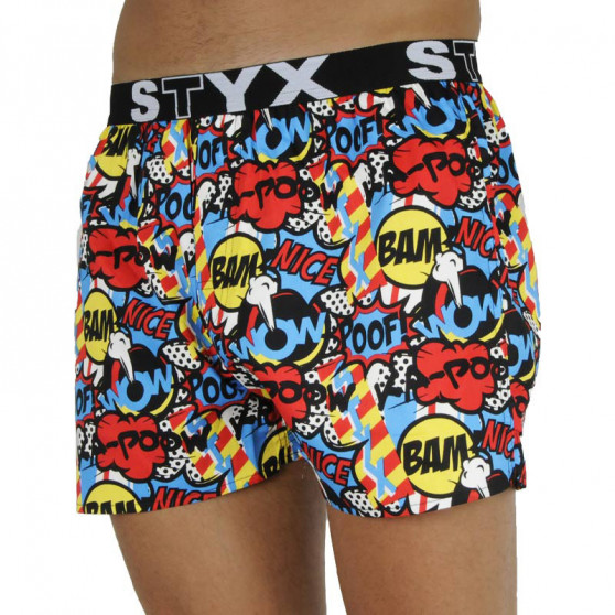 Herenboxershort Styx kunst sport rubber poef (B1153)