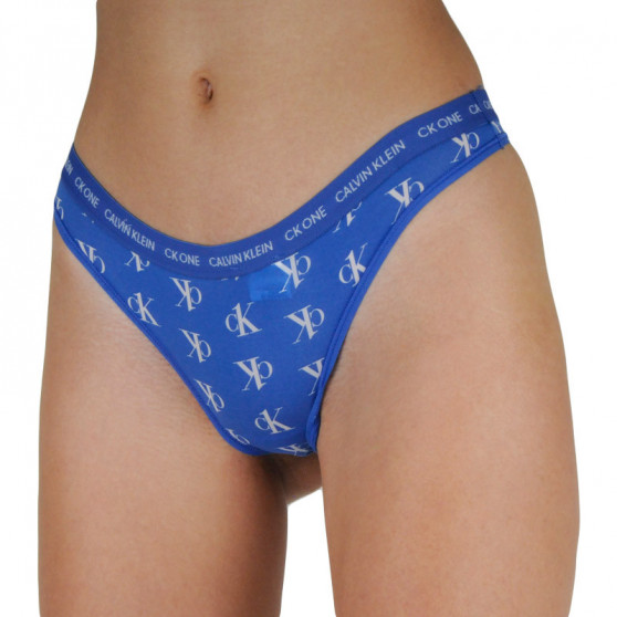 Dames string CK ONE blauw (QD3790E-J8W)