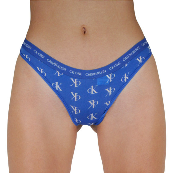 Dames string CK ONE blauw (QD3790E-J8W)