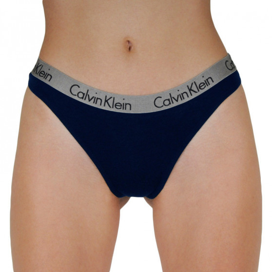 3PACK dames string Calvin Klein veelkleurig (QD3560E-T7W)