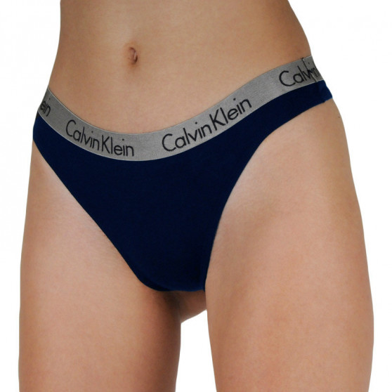 3PACK dames string Calvin Klein veelkleurig (QD3560E-T7W)