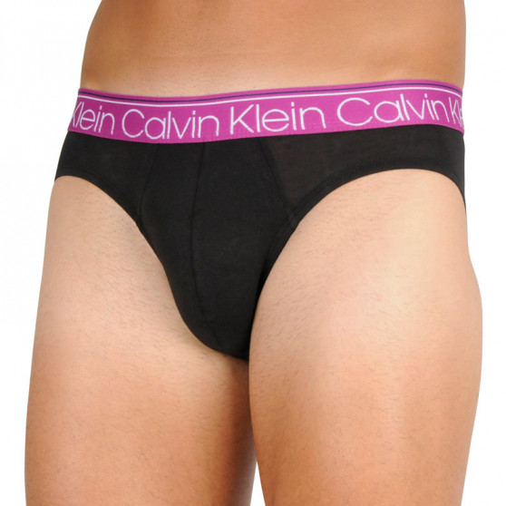 3PACK herenslip Calvin Klein zwart (NB2415A-T6D)