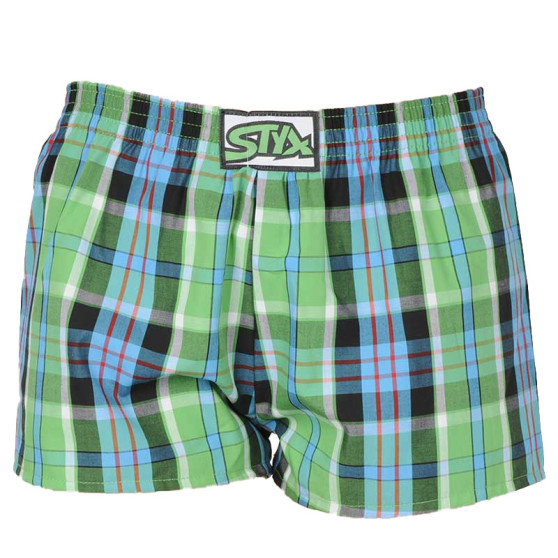 Kindershort Styx klassiek elastisch meerkleurig (J839)