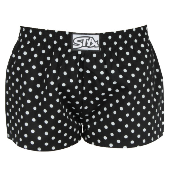 Kindershort Styx kunst klassieke rubber stippen (J1055)