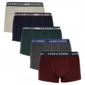 5PACK herenboxershort Jack and Jones veelkleurig (12165348)