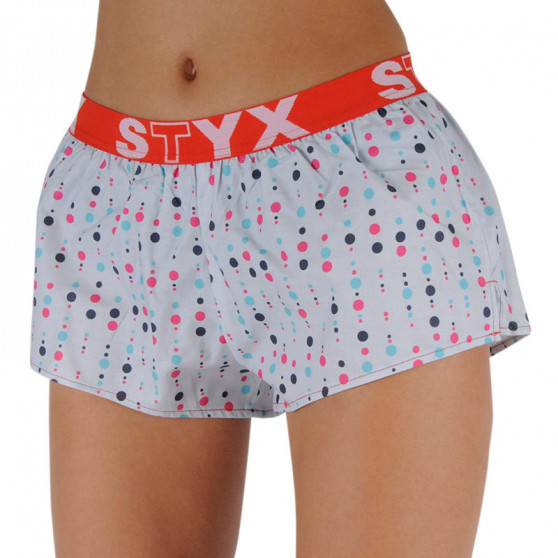 Damesboxershorts Styx kunst sport rubber stippen (T1052)