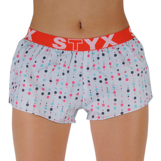 Damesboxershorts Styx kunst sport rubber stippen (T1052)