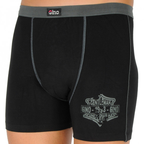 Herenboxershort Gino zwart (74071)