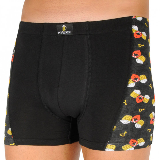 Herenboxershort VoXX zwart (Kamil pivo/love)