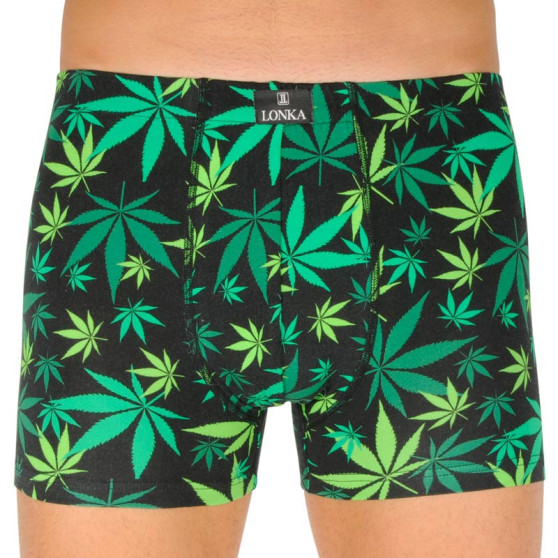 Herenboxershort Lonka zwart (Kevin-grass)