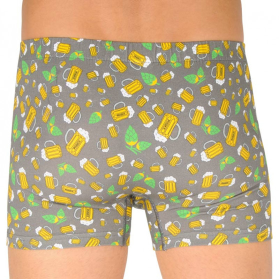 Herenboxershort VoXX veelkleurig (Kevin-pivo/malé šedé)