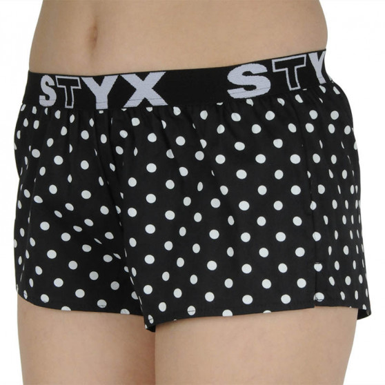 Damesboxershorts Styx kunst sport rubber stippen (T1055)