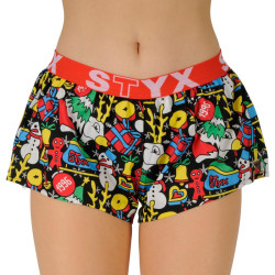 Damesboxershorts Styx kunst sport rubber Kerstmis (T1258)