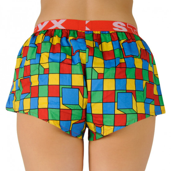 Damesboxershorts Styx kunst sport rubber blokjes (T959)