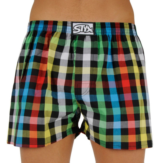 Herenboxershort Styx klassiek elastisch meerkleurig (A907)