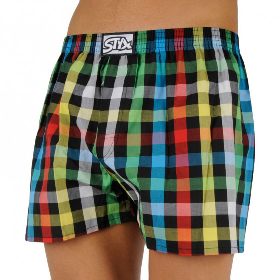 Herenboxershort Styx klassiek elastisch meerkleurig (A907)