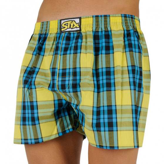 Herenboxershort Styx klassiek elastisch meerkleurig (A910)